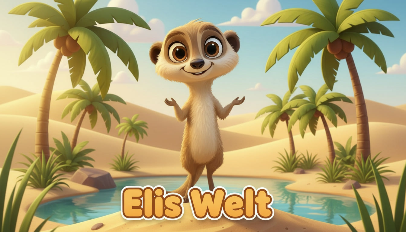 Elis Welt – Ein süßes Erdmännchen in einer Wüstenoase